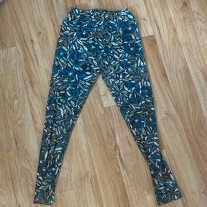 Blue lularoe leggings